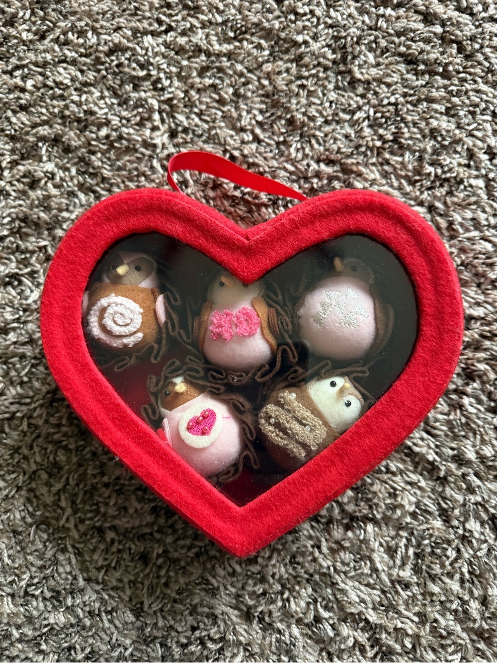 Featherly Friends Chocolate Box decorative set from Spritz